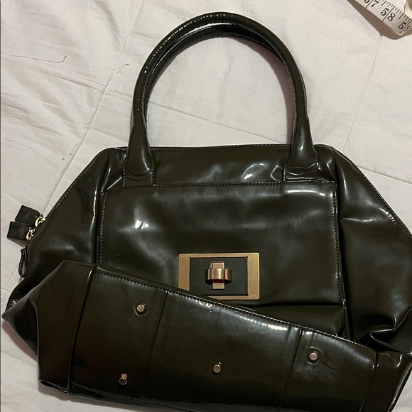 Paolo Masi Dark Green Shoulder Bag - Picture 14 of 16